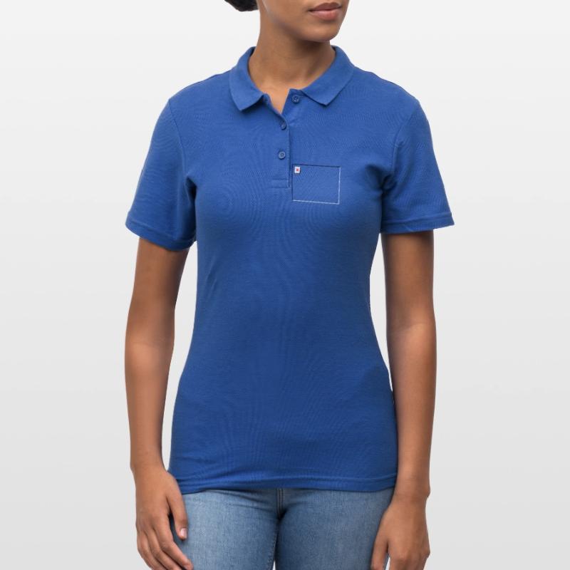 Missing Image – File Not Found Querformat Frauen Polo Shirt