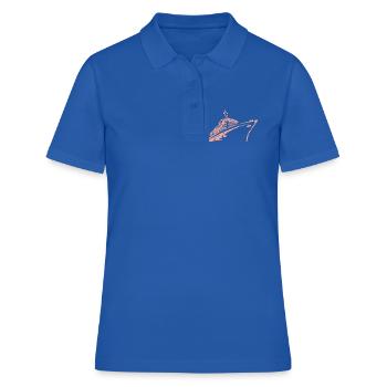 Bateau de croisière Bateau de croisière Luxe - Polo Femme - bleu royal - Devant - Ailine (174cm)
