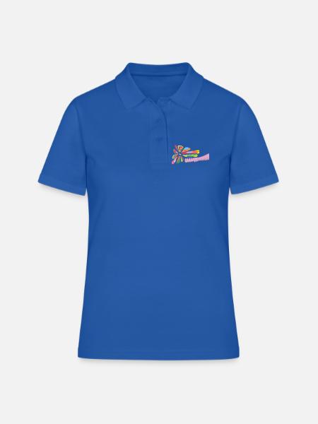 Sei schwul, sei laut - Frauen Polo Shirt - Royalblau