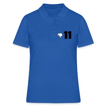 Eleven bad - Women's Polo Shirt - royal blue - Front - Ailine (174cm)