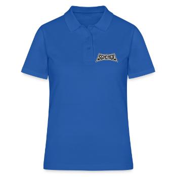 Déclaration scientifique : Déclaration sur l’éducation des nerds - Polo Femme - bleu royal - Devant - Ailine (174cm)