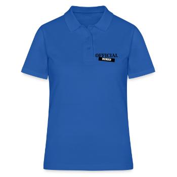 Membre officiel - Épreuve de Mitglied par équipe d’équipage - Polo Femme - bleu royal - Devant - Ailine (174cm)