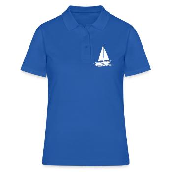 Voilier - Polo Femme - bleu royal - Devant - Ailine (174cm)