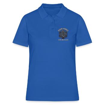 Sirène de Heavy Metal de Paramédic - Polo Femme - bleu royal - Devant - Ailine (174cm)