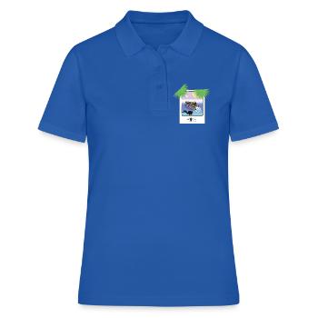 Instantané Vacances - Polo Femme - bleu royal - Devant - Ailine (174cm)