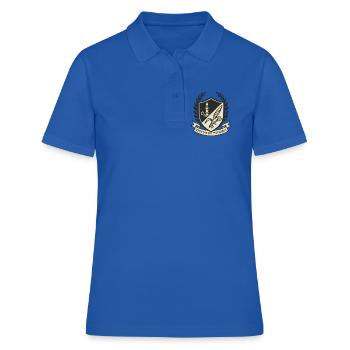 Veritas à Tenebris - Polo Femme - bleu royal - Devant - Ailine (174cm)