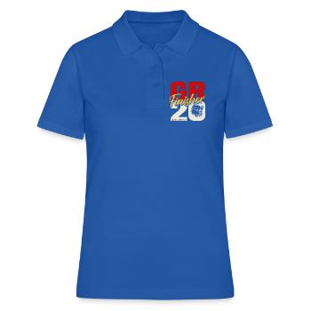 GR20 Finisher cadeau randonnée Corse - Polo Femme - bleu royal - Devant - Ailine (174cm)