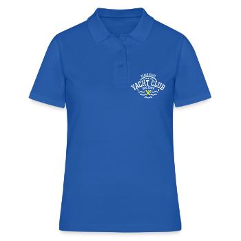 Beach Point Yacht Club Cape Town - Polo Femme - bleu royal - Devant - Ailine (174cm)