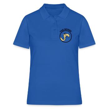 The Bosse II - Polo Femme - bleu royal - Devant - Ailine (174cm)
