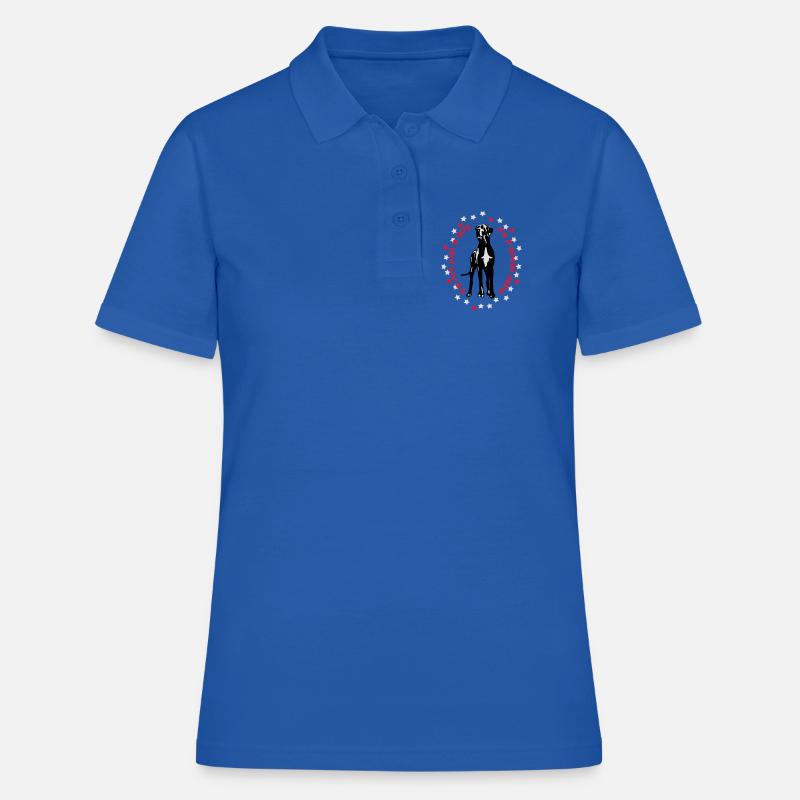 it's a great dane Great Dane foregoing - Women's Polo Shirt - royal blue