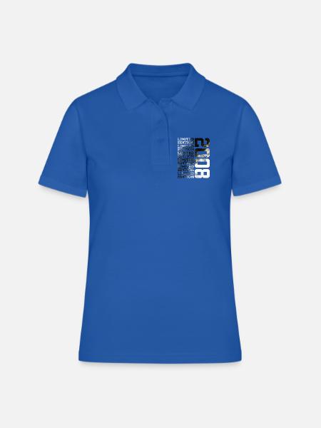 18 JAHRE LIMITED EDITION 2008 18. GEBURTSTAG - Frauen Polo Shirt - Royalblau