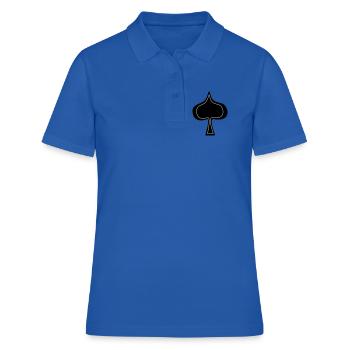 PIK - Frauen Polo Shirt - Royalblau - Vorne - Ailine (174cm)