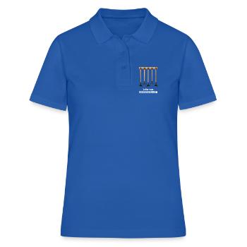 IT Support Glücksrad Service Desk IT Helpdesk Nerd - Frauen Polo Shirt - Royalblau - Vorne - Ailine (174cm)