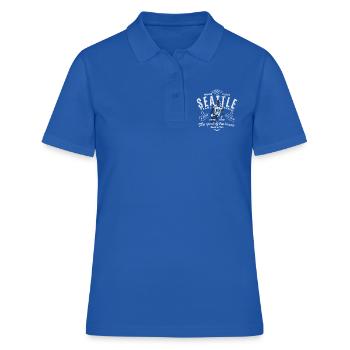 Seattle Teams Supply football - Polo Femme - bleu royal - Devant - Ailine (174cm)