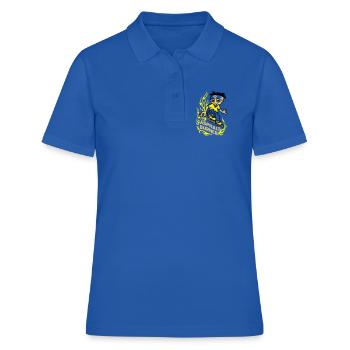 Asphalt burner flex - Frauen Polo Shirt - Royalblau - Vorne - Ailine (174cm)