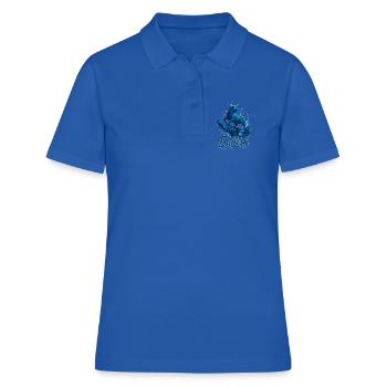 Stock Bull Bull Chart Profit Raktete Gift - Polo Femme - bleu royal - Devant - Ailine (174cm)