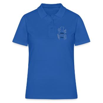 Baking Bread - Frauen Polo Shirt - Royalblau - Vorne - Ailine (174cm)