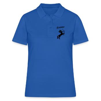 Sagittaire - Polo Femme - bleu royal - Devant - Ailine (174cm)