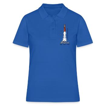 Phare d'Yttergrund, ailes, textiles et cadeaux - Polo Femme - bleu royal - Devant - Ailine (174cm)