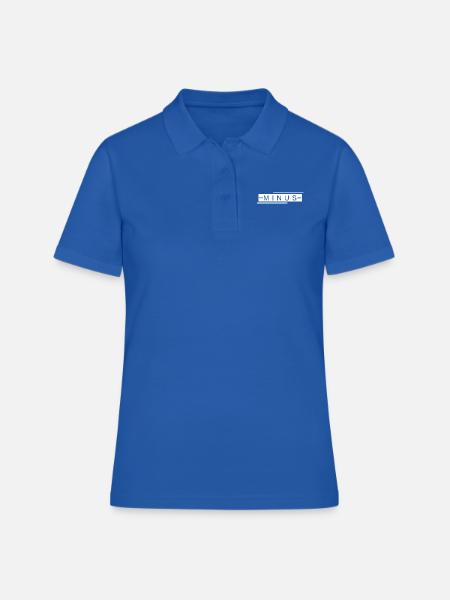 minus - Frauen Polo Shirt - Royalblau
