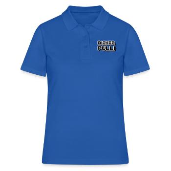 Dicker Pulli - Frauen Polo Shirt - Royalblau - Vorne - Ailine (174cm)