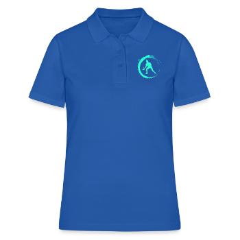 Ping-ping-lt - Polo Femme - bleu royal - Devant - Ailine (174cm)