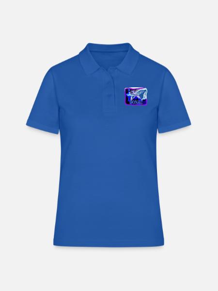 Meerjungfrau Donau - Frauen Polo Shirt - Royalblau