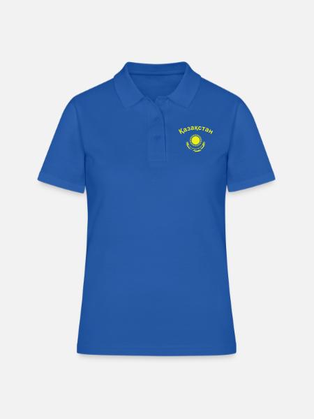 Kasachstan - Frauen Polo Shirt - Royalblau