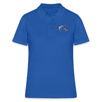 Mosasaur Tylosaurus - Women's Polo Shirt - royal blue - Front - Ailine (174cm)