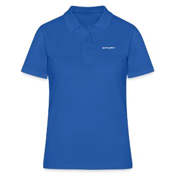sportif - Polo Femme - bleu royal - Devant - Ailine (174cm)