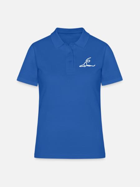 iYpsilon stretch - Frauen Polo Shirt - Royalblau