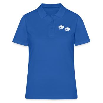 Piranha 2 - Polo Femme - bleu royal - Devant - Ailine (174cm)