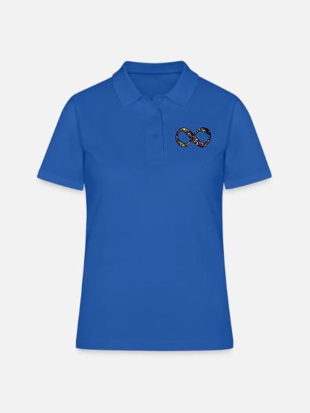 Love By The Sun Dream By The Moon Boho Gift - Polo Femme - bleu royal