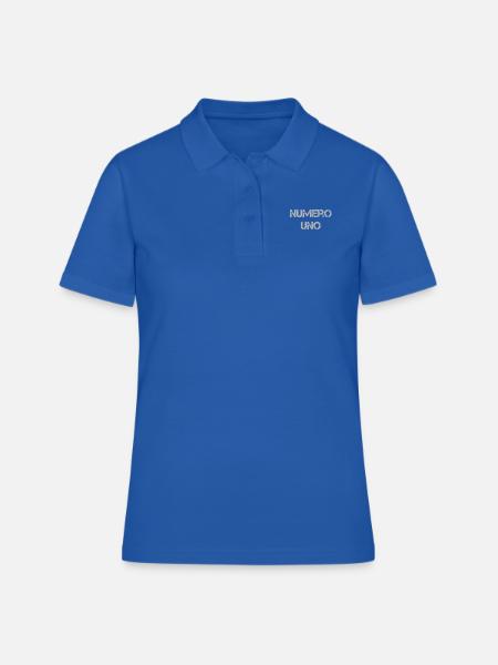 numero uno - Frauen Polo Shirt - Royalblau