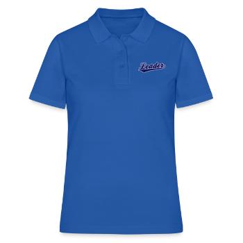 Leader - Polo Femme - bleu royal - Devant - Ailine (174cm)