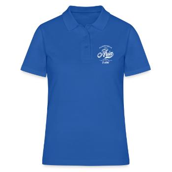 Mademoiselle Aria - Polo Femme - bleu royal - Devant - Ailine (174cm)