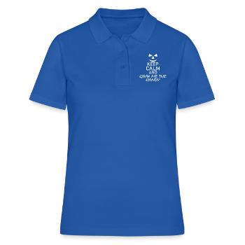 Bonbon - Polo Femme - bleu royal - Devant - Ailine (174cm)