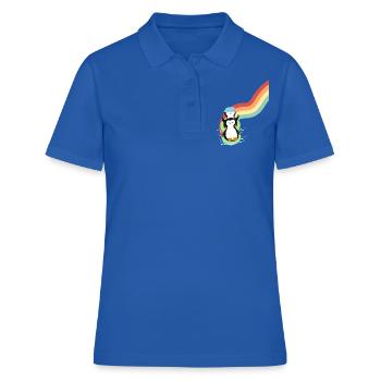 Penguins Slide - Women's Polo Shirt - royal blue - Front - Ailine (174cm)