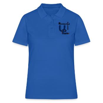 Positiv - Frauen Polo Shirt - Royalblau - Vorne - Ailine (174cm)
