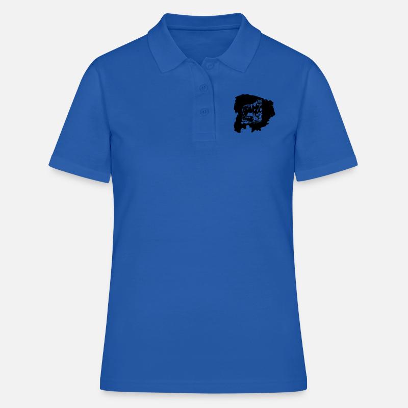 Wolf watching its prey - Women's Polo Shirt - royal blue