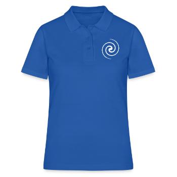 Vertèbre - Polo Femme - bleu royal - Devant - Ailine (174cm)