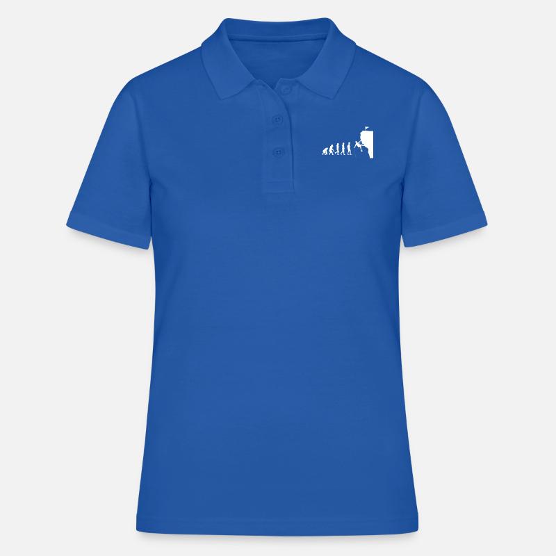 Evolution climbing - Women's Polo Shirt - royal blue