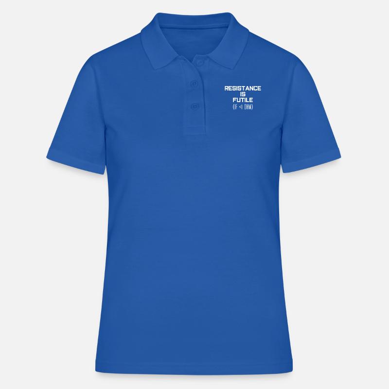 Electronics Resistance Electronics Technician - Women's Polo Shirt - royal blue
