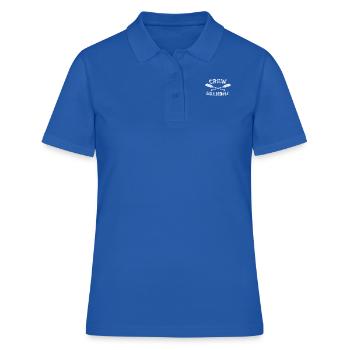 Équipage Grand-mère Aviron Barreur Sculling Boating Crew - Polo Femme - bleu royal - Devant - Ailine (174cm)