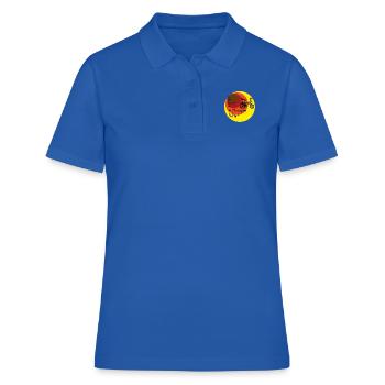 It's a chopper - Women's Polo Shirt - royal blue - Front - Ailine (174cm)