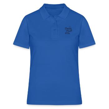 DO IT - Frauen Polo Shirt - Royalblau - Vorne - Ailine (174cm)
