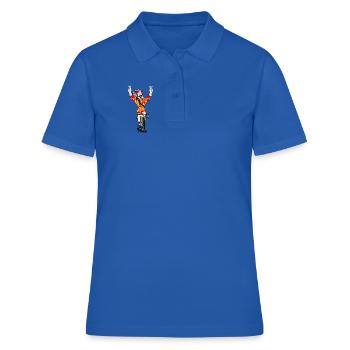 Vélo, Wiltsch, Sport, Velo, Frech, Suisse, art - Polo Femme - bleu royal - Devant - Ailine (174cm)