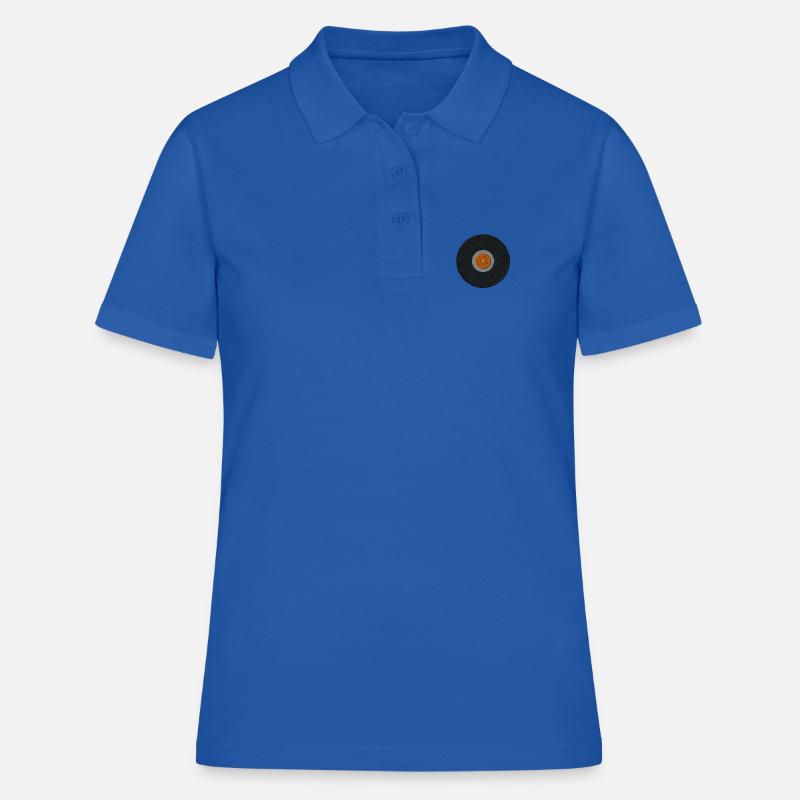 Disque compact - Polo Femme - bleu royal