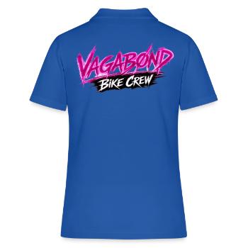 VAGABØ ND_BIKE_CREW_2 - Polo Femme - bleu royal - Dos - Ailine (174cm)
