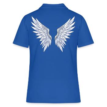 Anime Angels - Polo Femme - bleu royal - Dos - Ailine (174cm)